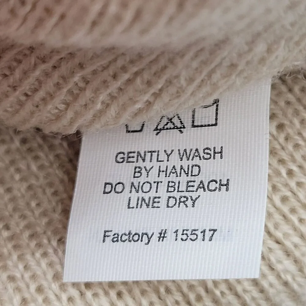 Adidas Mens Womens Aeroready Beanie Alumina Beige Wide Cuff Fold One Size - Picture 5 of 8